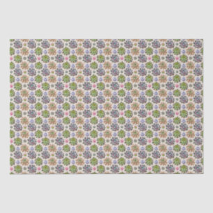 Papel De Seda Suculentas