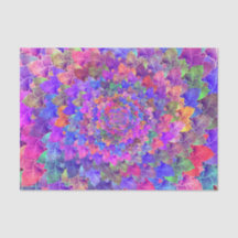 Suculento arte abstracto morado color floral
