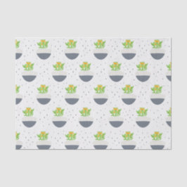 Papel De Seda Suculento patrón de mamá de planta de Kalanchoe