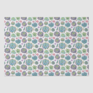 Papel De Seda Suculentos