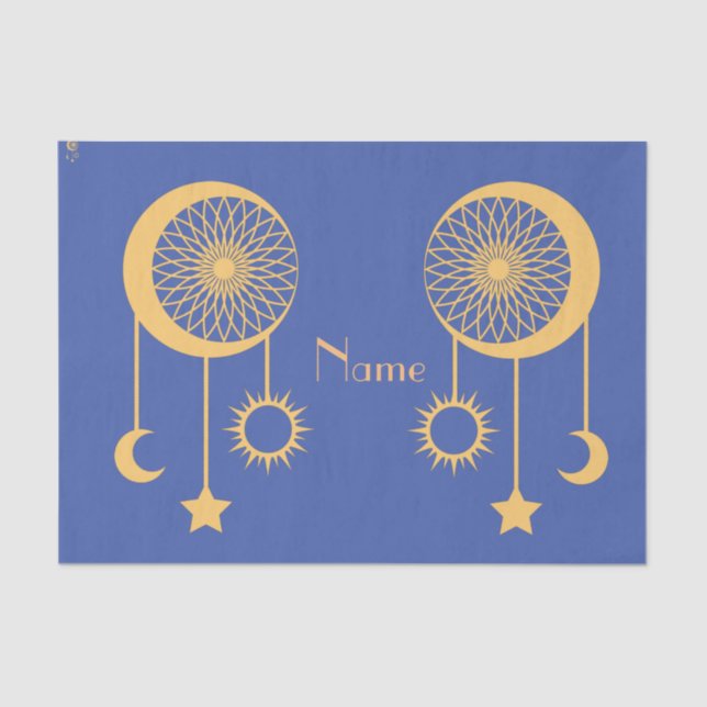 Papel De Seda Sueño bohemio Catcher Thunder_Cove        (Anverso)