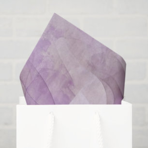 Papel De Seda Sueño de Lavanda Remolino Lila Malva Lavanda