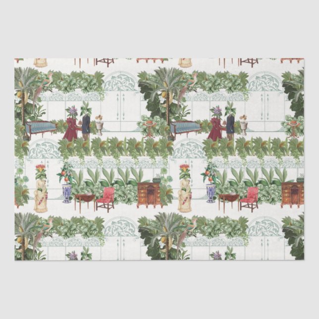 Papel De Seda Sueño de miel en espera | Natural (Anverso)