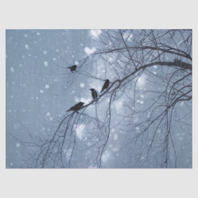 Papel De Seda Sueño de nieve (Anverso)