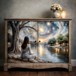 Papel De Seda Sueños Celestiales Ensueño Estrellado Decoupage