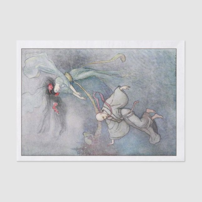 Papel De Seda Sueños de volar (Anverso)