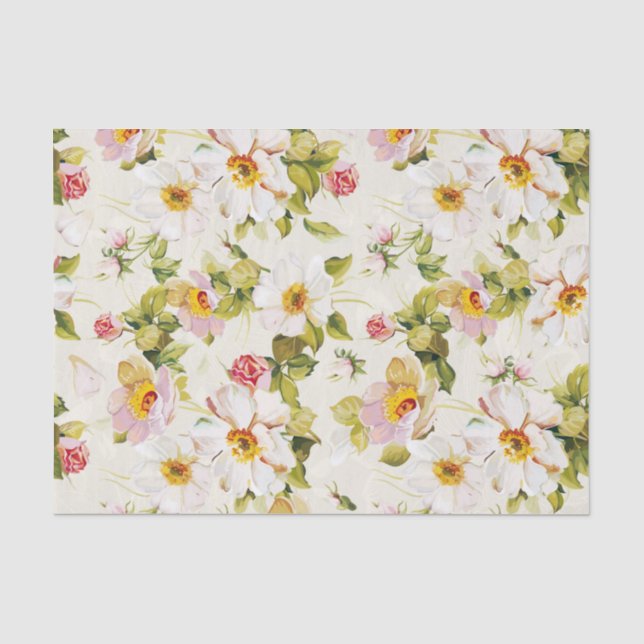Papel De Seda Sueños Florales #8 en Susiejayne (Anverso)