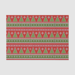 Papel De Seda Suéter de Navidades feos   Fair Isle