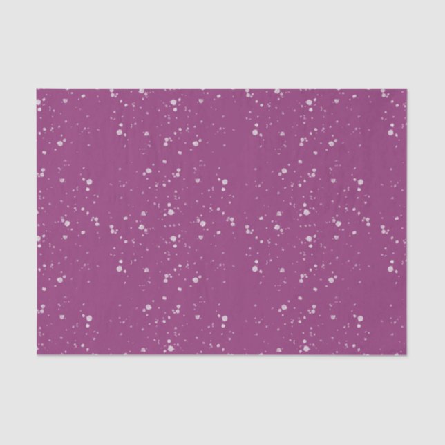 Papel De Seda Sugar Plum Snow (Anverso)
