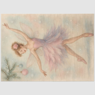 Papel De Seda Sugarplum Fairy Pastel Navidades Ballet Decoupage