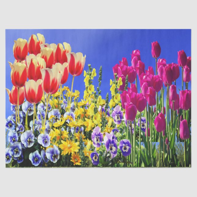 Papel De Seda Summer Flowers (Anverso)