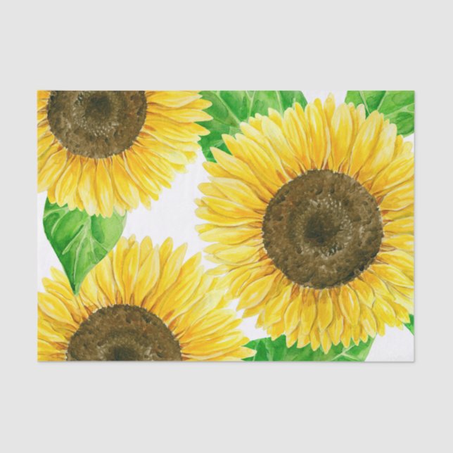 Papel De Seda Sunflower (Anverso)