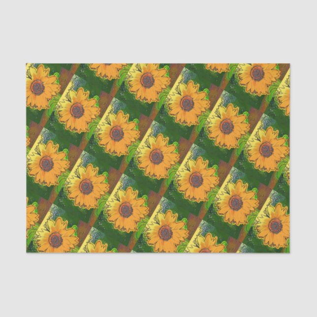 PAPEL DE SEDA SUNFLOWER (Anverso)