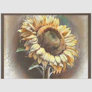 Papel De Seda Sunflower In Morning Modern Art Collection