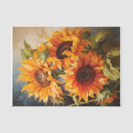 Papel De Seda Sunflowers