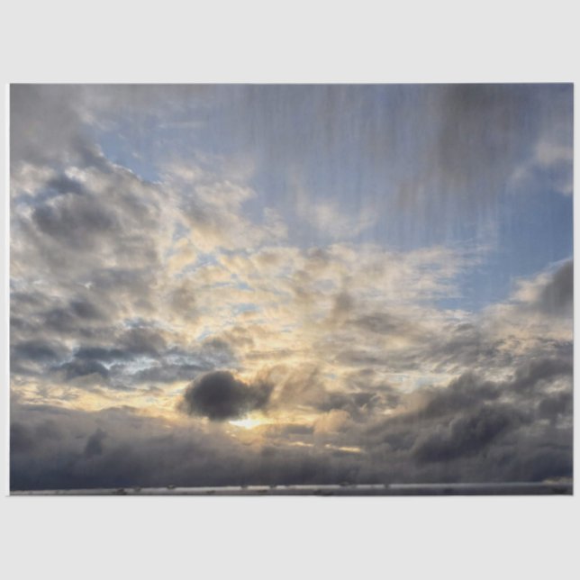 Papel De Seda Sunset de Cloudy Cornish (Anverso)