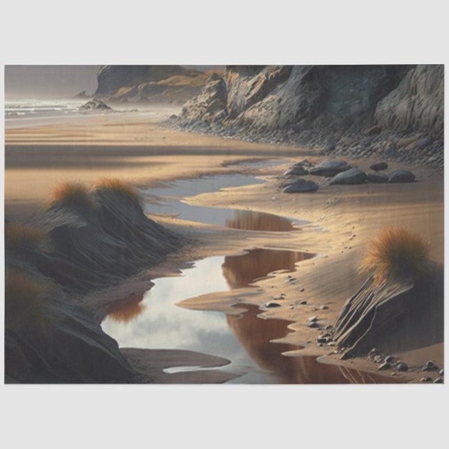 Papel De Seda Sunset Shore (Anverso)