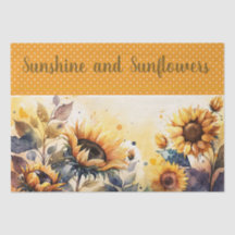 Sunshine and Sunflowers en otoño/otoño de colores