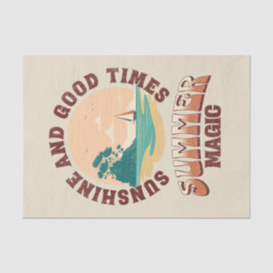 Papel De Seda Sunshine y buenos tiempos - magia de verano