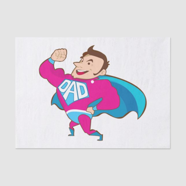 PAPEL DE SEDA SUPER DAD (Anverso)