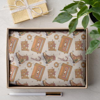 Papel De Seda Superfloral Retro Christmas Joy