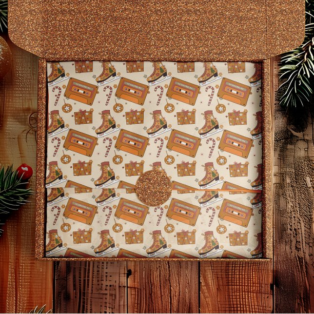 Papel De Seda Superfloral Retro Christmas Joy (Subido por el creador)