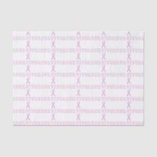 Papel De Seda Superviviente rosado