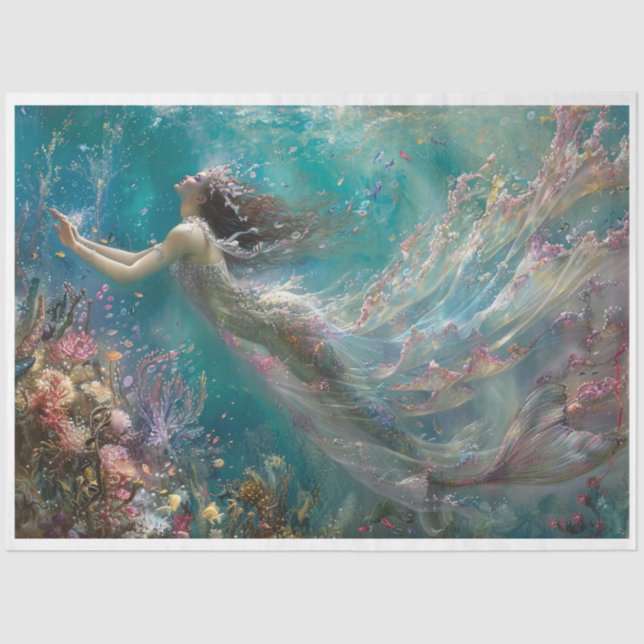 Papel De Seda Susurro de las aguas (Anverso)