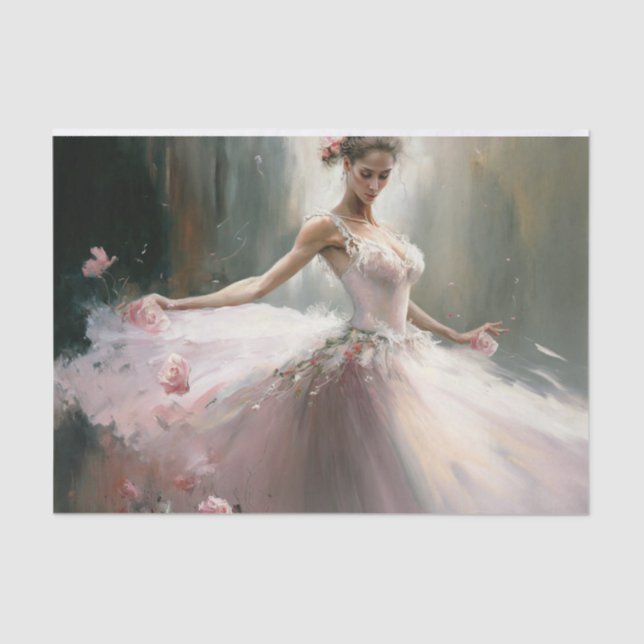 Papel De Seda Susurro suavemente (Anverso)