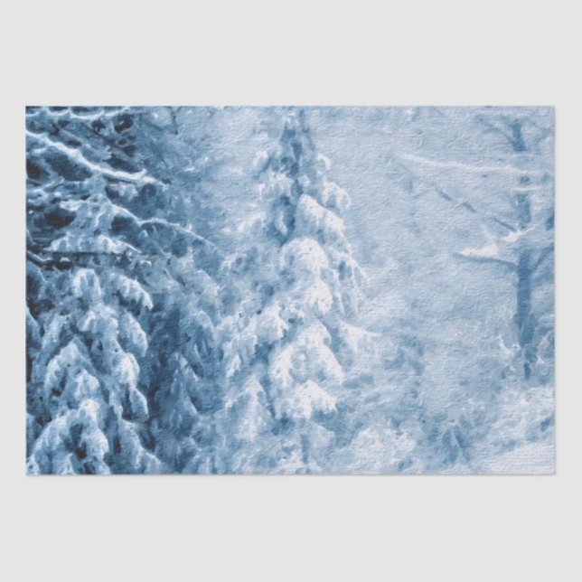 Papel De Seda Susurros de invierno (Anverso)