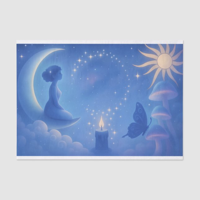 Papel De Seda Susurros De La Luna (Anverso)