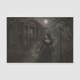 Papel De Seda Susurros en la puerta