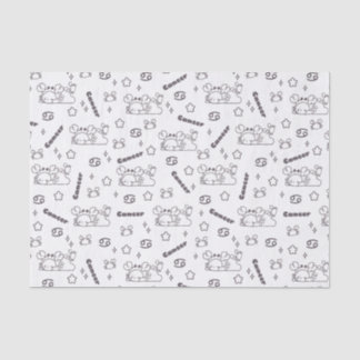 Papel De Seda Susurros Zodiac contra el cáncer - Patrón mágico m