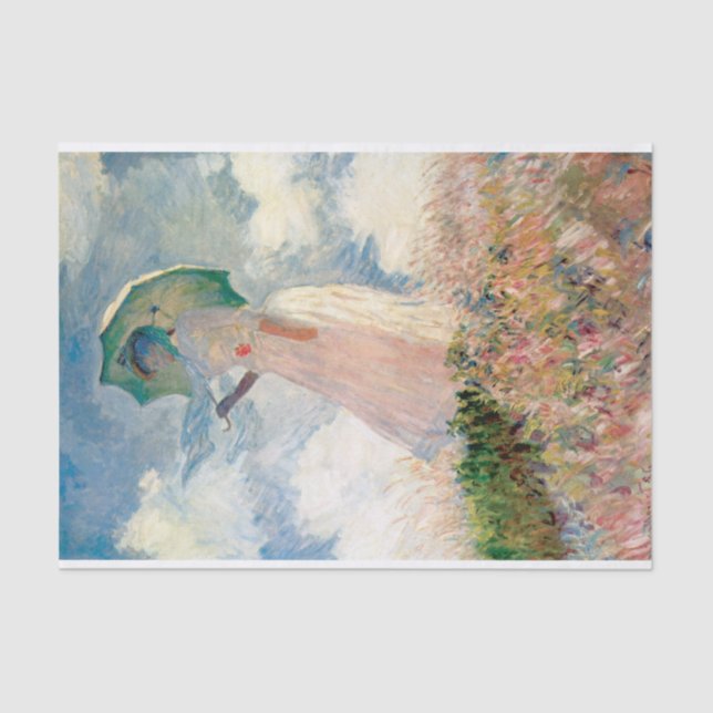 Papel De Seda Suzanne Hoschedé, hija de Hoschedé, segunda esposa (Anverso)