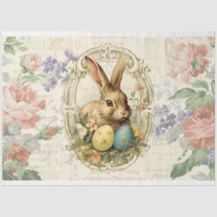 Papel De Seda Sweet Easter Bunny Decoupage