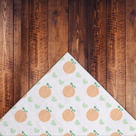 Papel De Seda Sweet Peach Elegant Baby Shower