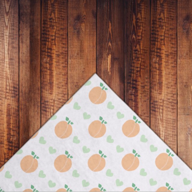 Papel De Seda Sweet Peach Elegant Baby Shower (Subido por el creador)