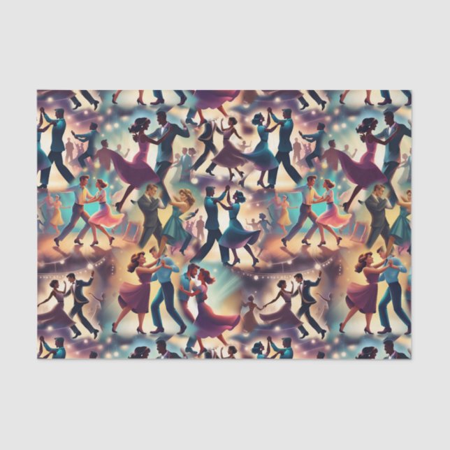 Papel De Seda Swing Dance (Anverso)