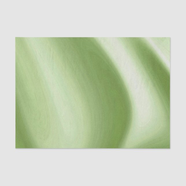 Papel De Seda Swirling Green (Anverso)