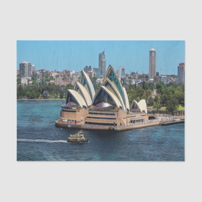 Papel De Seda Sydney - OPERA HOUSE - panorama (Anverso)