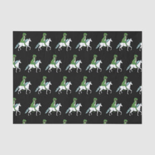 Papel De Seda T-rex Riding Unicorn