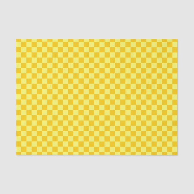 Papel De Seda Tablero amarillo combinado de ShirleyTaylor (Anverso)
