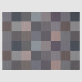Papel De Seda Tablero de ajedrez de color gris