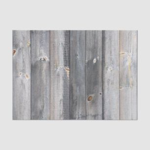 Papel De Seda Tableros de madera rústicos de la cerca