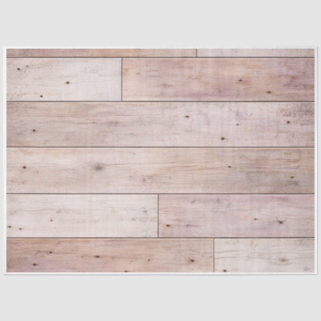 Papel De Seda Tablones de madera (Anverso)