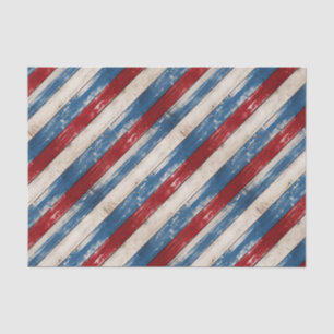 Papel De Seda Tablones de madera rústica patriótica