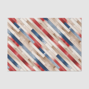 Papel De Seda Tablones Pintados Patrióticos