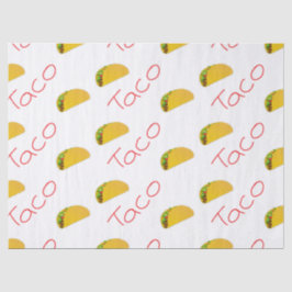 Papel De Seda Taco patrón en