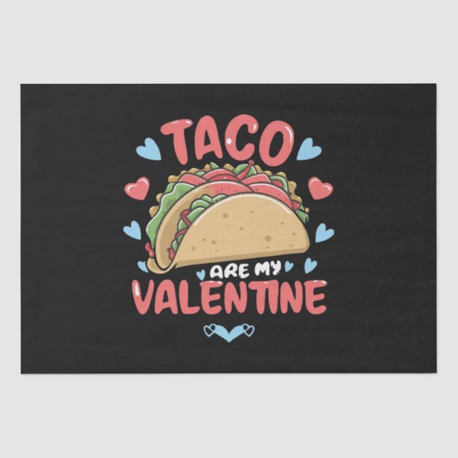 Papel De Seda Taco-san Valentín (Anverso)
