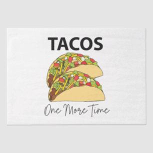 Papel De Seda Tacos Una Vez Más Comida Mexicana Taco